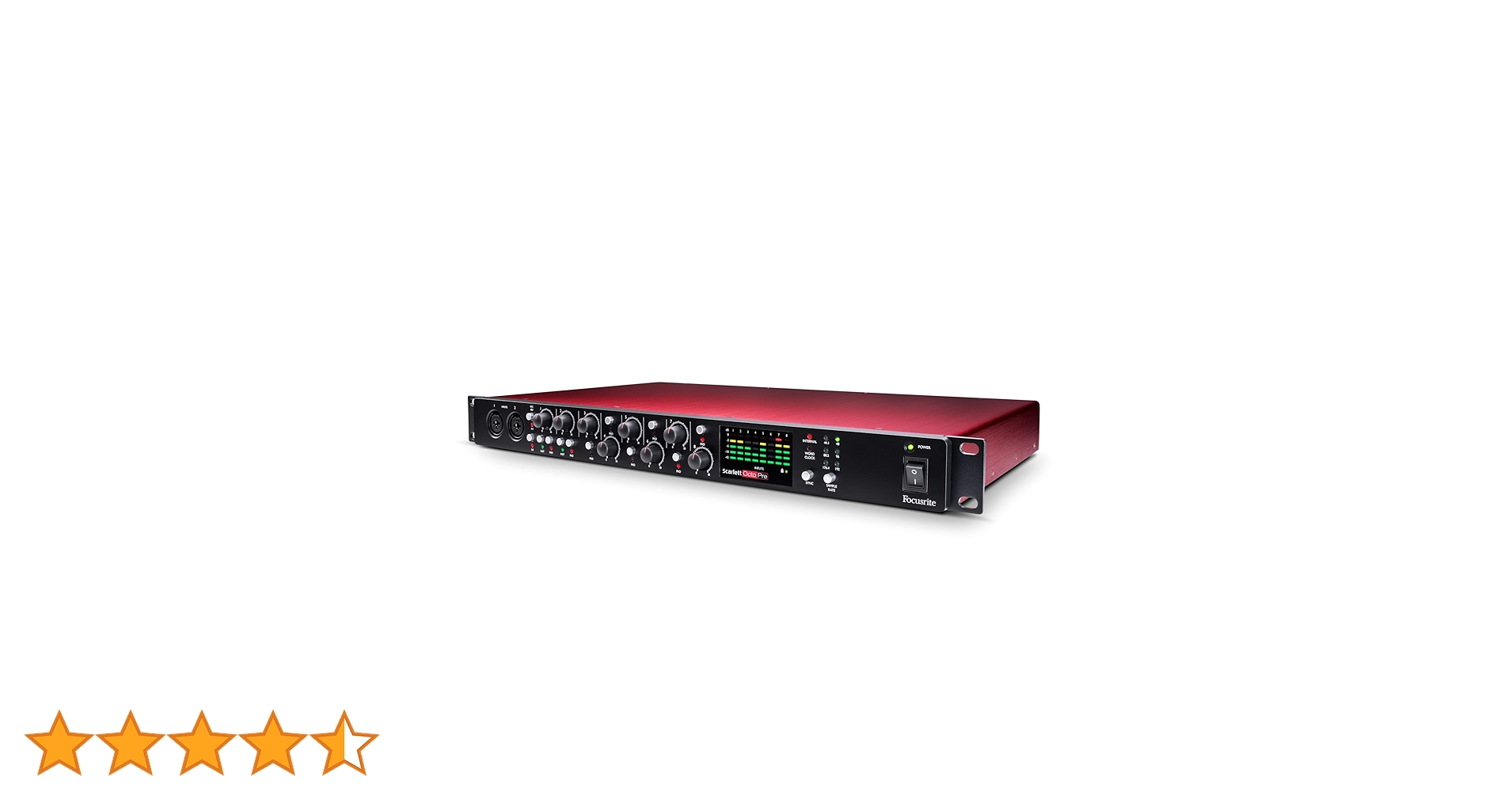 Focusrite Scarlett OctoPre 8ch AD/マイクプリ Focusrite SCARLETT-OCTOPRE 8-Channel Mic Preamps Expansion